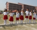 Students performing during the event