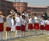 Students performing during the event