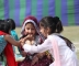 Students performing during the event