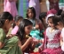 Students performing during the event