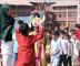 Students performing during the event