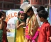 Students performing during the event