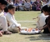 Students performing during the event