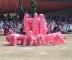 Students performing during the event