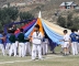 Students performing during the event