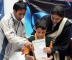Children receiving awards