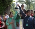 Ms Kiran Dhar with Winners Trophy